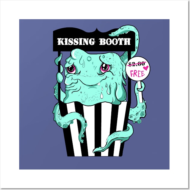 Kissing Booth Wall Art by SmannaTales